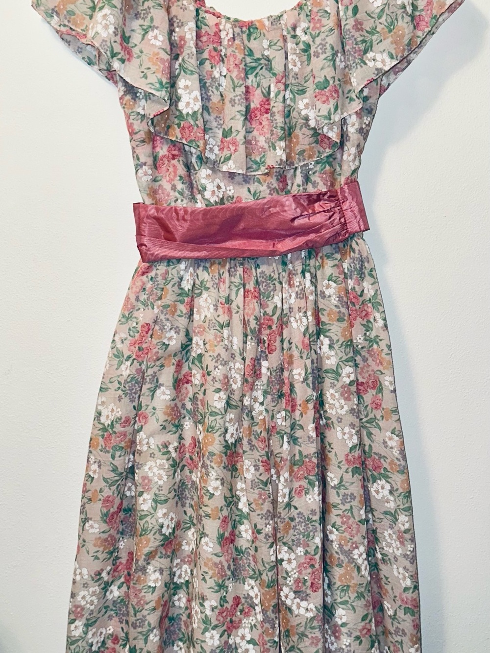 Vintage “Lanz Originals” Floral Maxi